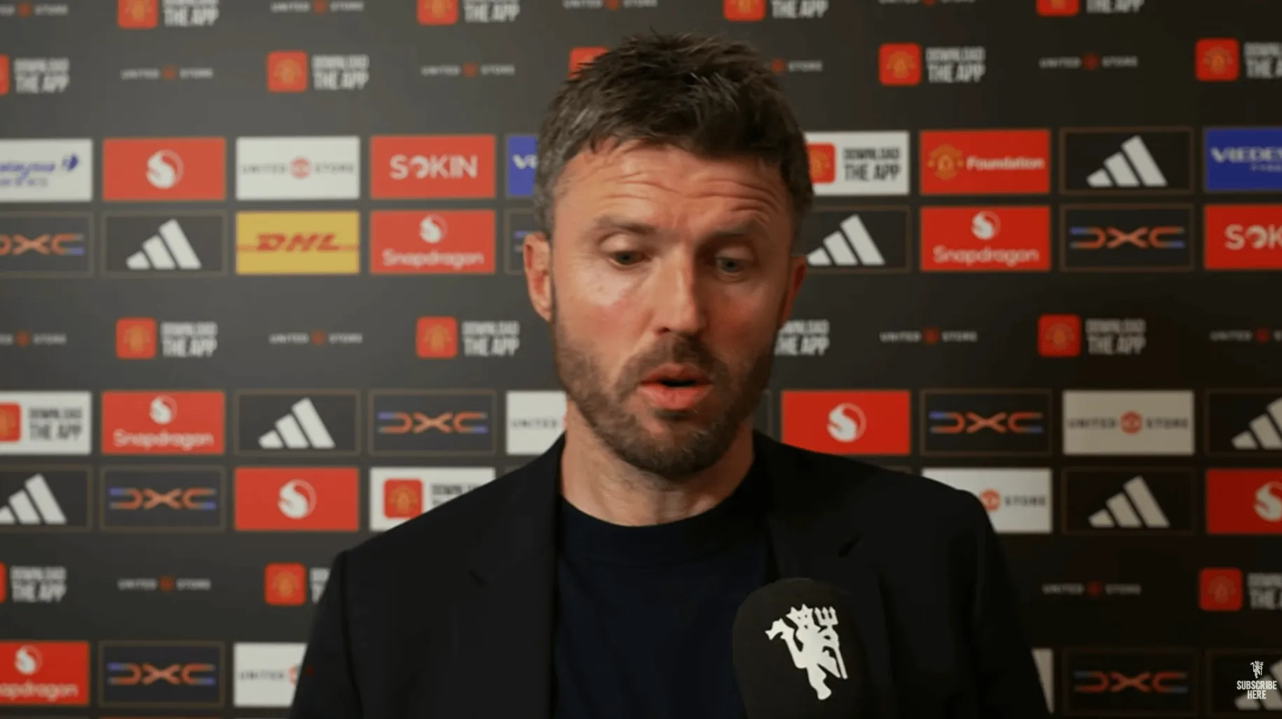 皇冠体育-卡里克：变阵是因为场面太开放了，我对阵型没有特定的偏好